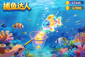 捕鱼达人电子游戏海底世界游戏画面